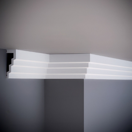Decorative Crown Molding Modern Cornice Trim for Interiors AC-029