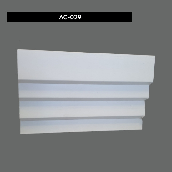 Decorative Crown Molding Modern Cornice Trim for Interiors AC-029