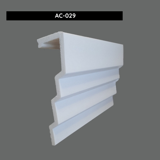 Decorative Crown Molding Modern Cornice Trim for Interiors AC-029