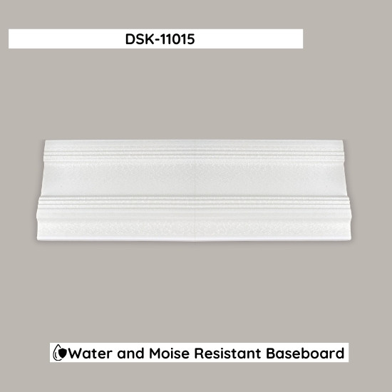 Durable Polymer Baseboard Molding DSK-11015