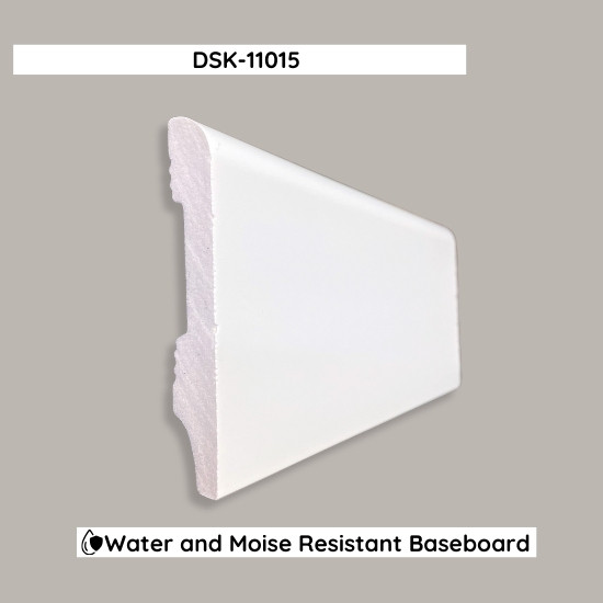 Durable Polymer Baseboard Molding DSK-11015