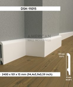 Durable Polymer Baseboard Molding DSK-11015