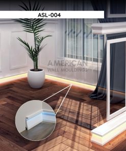 LED-Compatible Baseboard Molding ASL-004