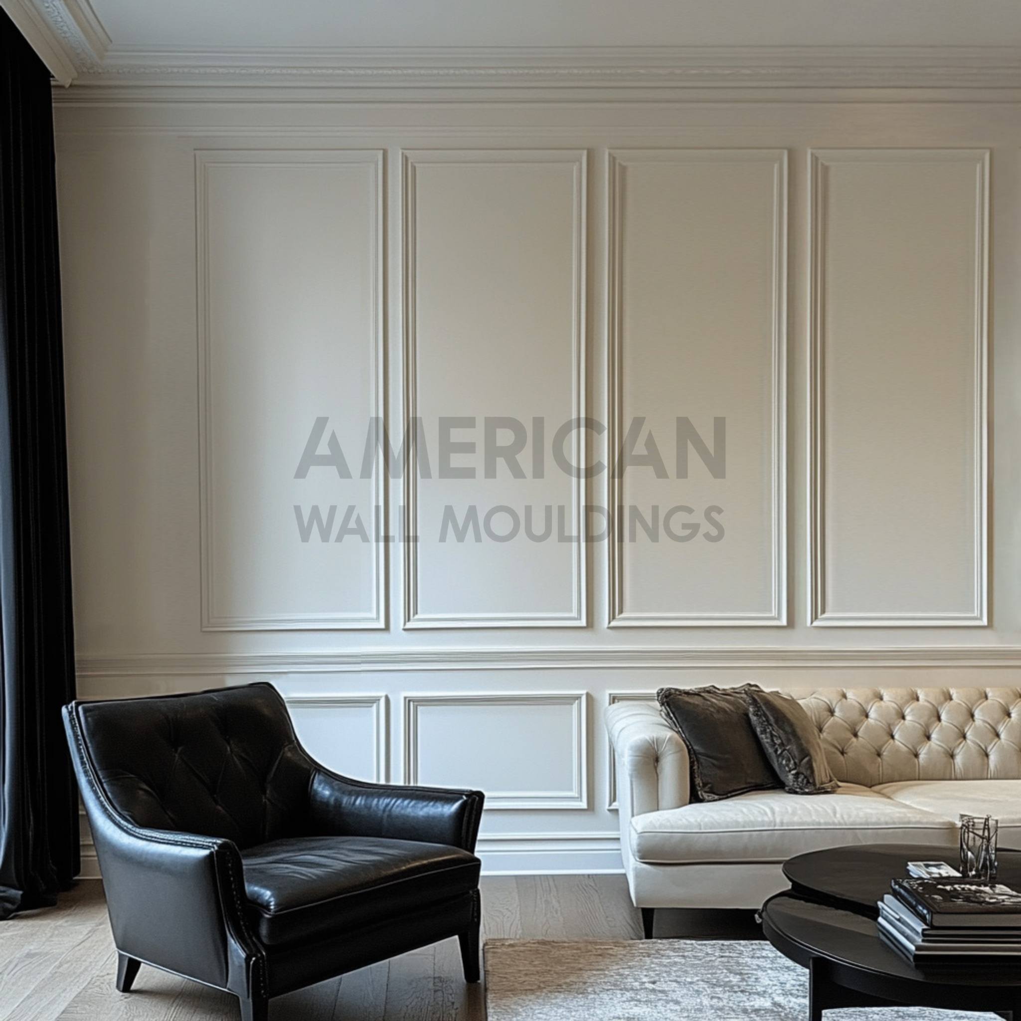 Modern Bedroom Wall Molding Kit | Easy DIY Installation A-CS-016