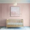 Paintable Adhesive Wall Molding for Baby Room Decoration CST-016