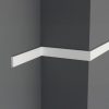 Paintable Wall Trim 1.5" | Easy-to-Install Wall Molding ABC-4008