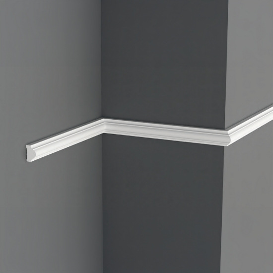 Paintable White Wall Molding AD-025 | Durable Interior Trim
