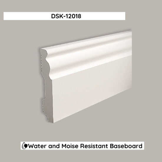 Polymer Floor Moulding Baseboard Molding DSK-12018
