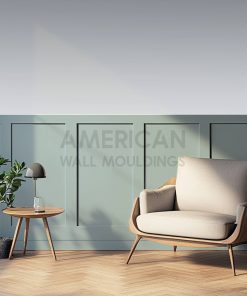 Pre-Cut Wainscoting Panels Dado Rail Wall Kit CST-017