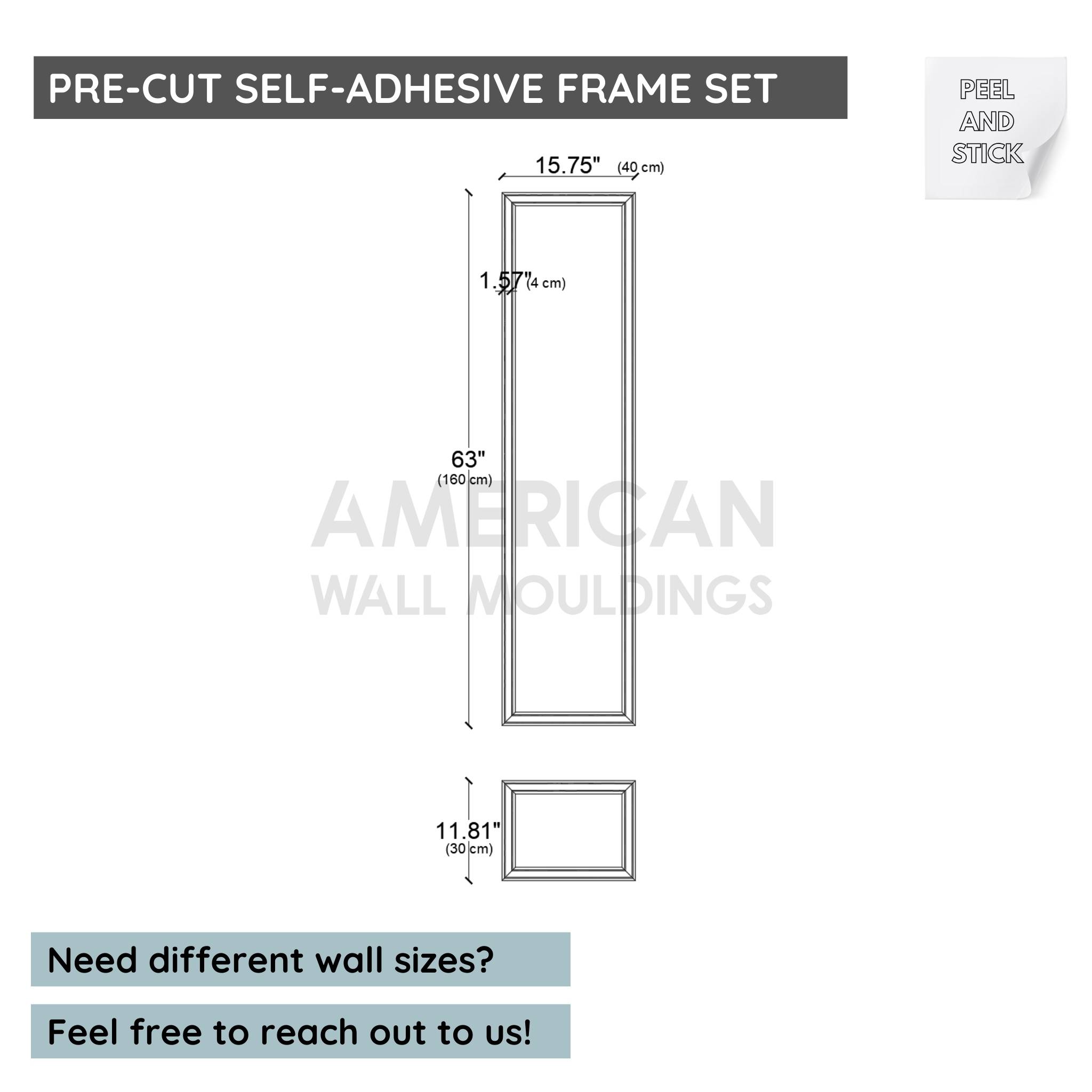 Wall Trim Molding Elegant Decorative Panels for Interiors CST-024