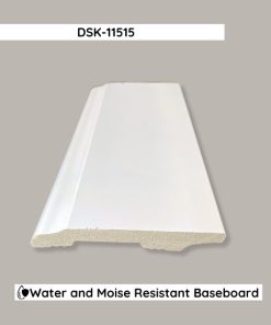 Water-Resistant Polymer Baseboard Molding DSK-11515