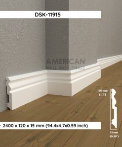 Waterproof Baseboard Moulding Skirting Board DSK-11915