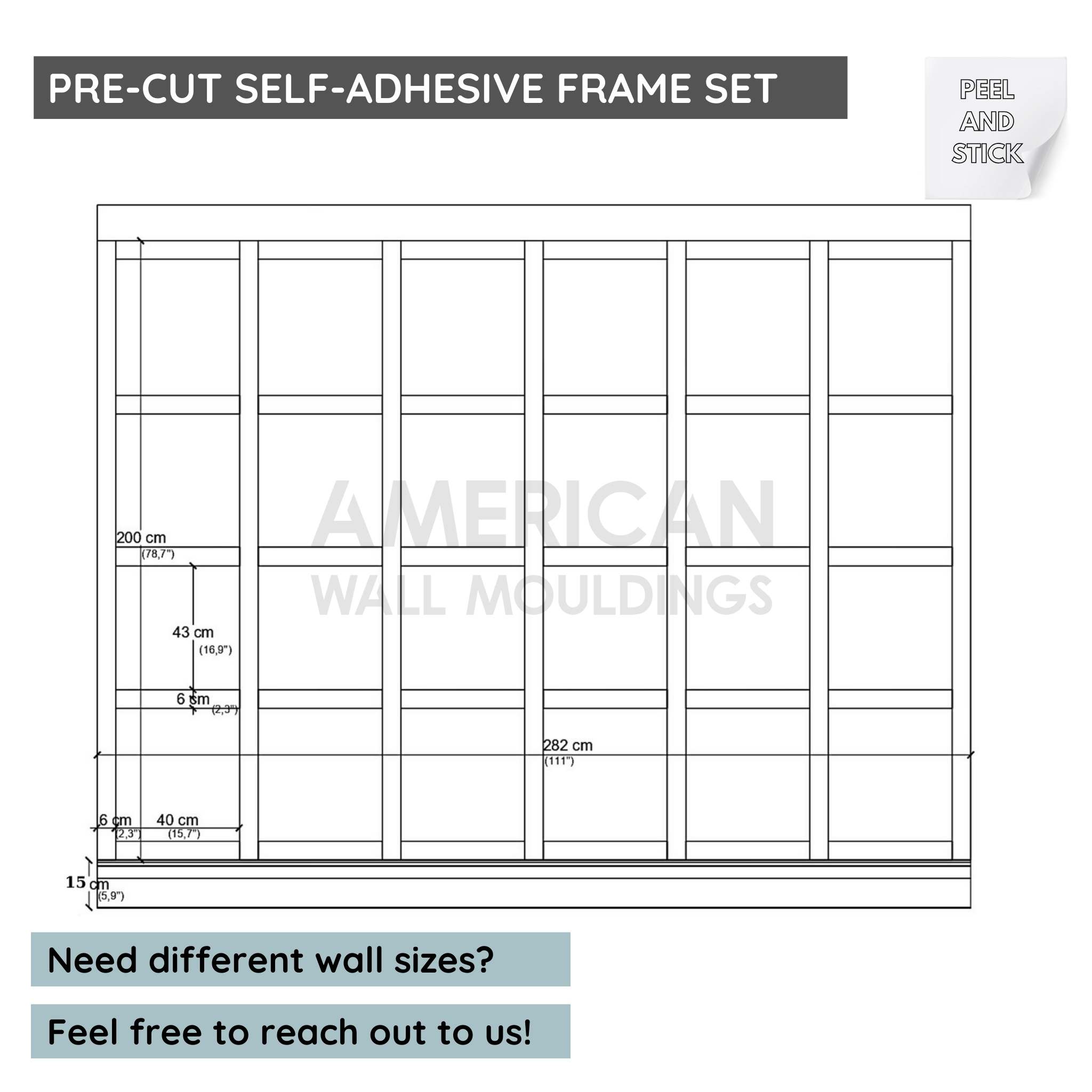 Board And Batten Wall Molding | Luxury Wall Paneling CST-004