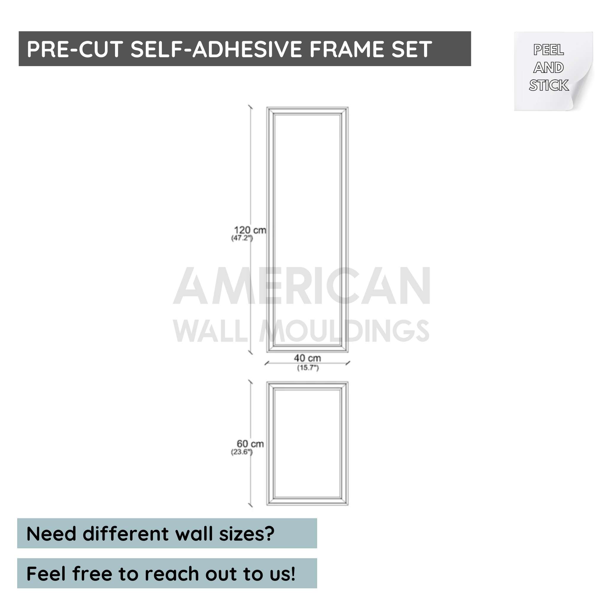Modern Wall Paneling | Luxury Wall Molding Kit CST-051