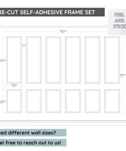 Modern Wall Paneling | Luxury Wall Molding Kit CST-051