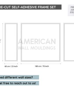 Modern Wall Panels Versatile Wall Molding Kits CST-054
