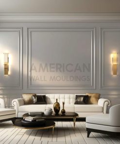 Stylish Wall Panelling Kit Customizable Wall Trim CST-053